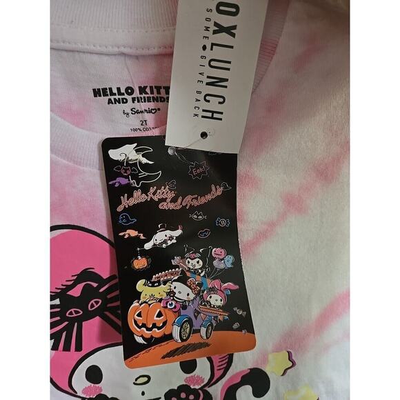 Sanrio My Melody Halloween Costume Tie-Dye Toddler T-Shirt BoxLunch Exclusive 2T - Picture 7 of 9
